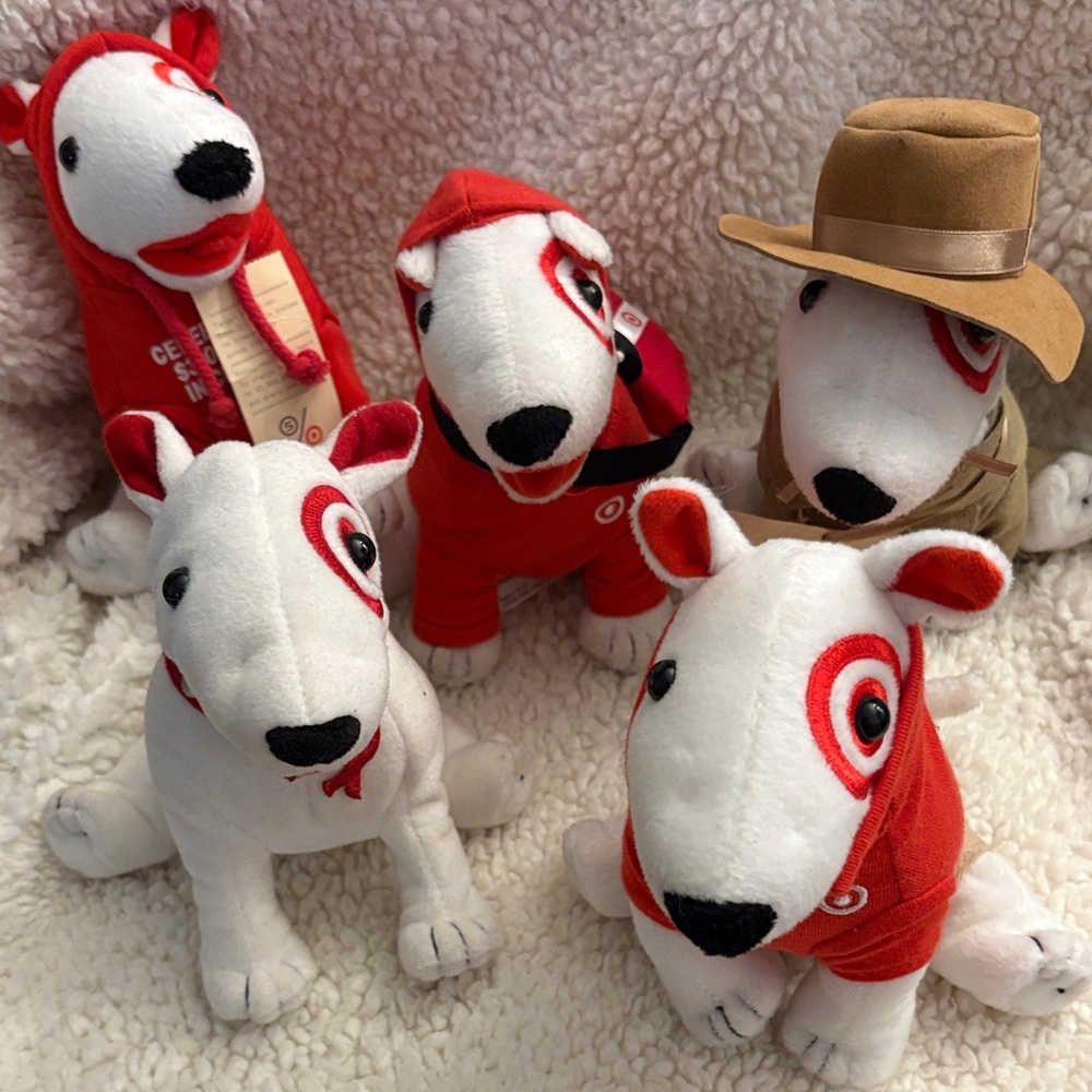 Target Bullseye Dog Plush Collection